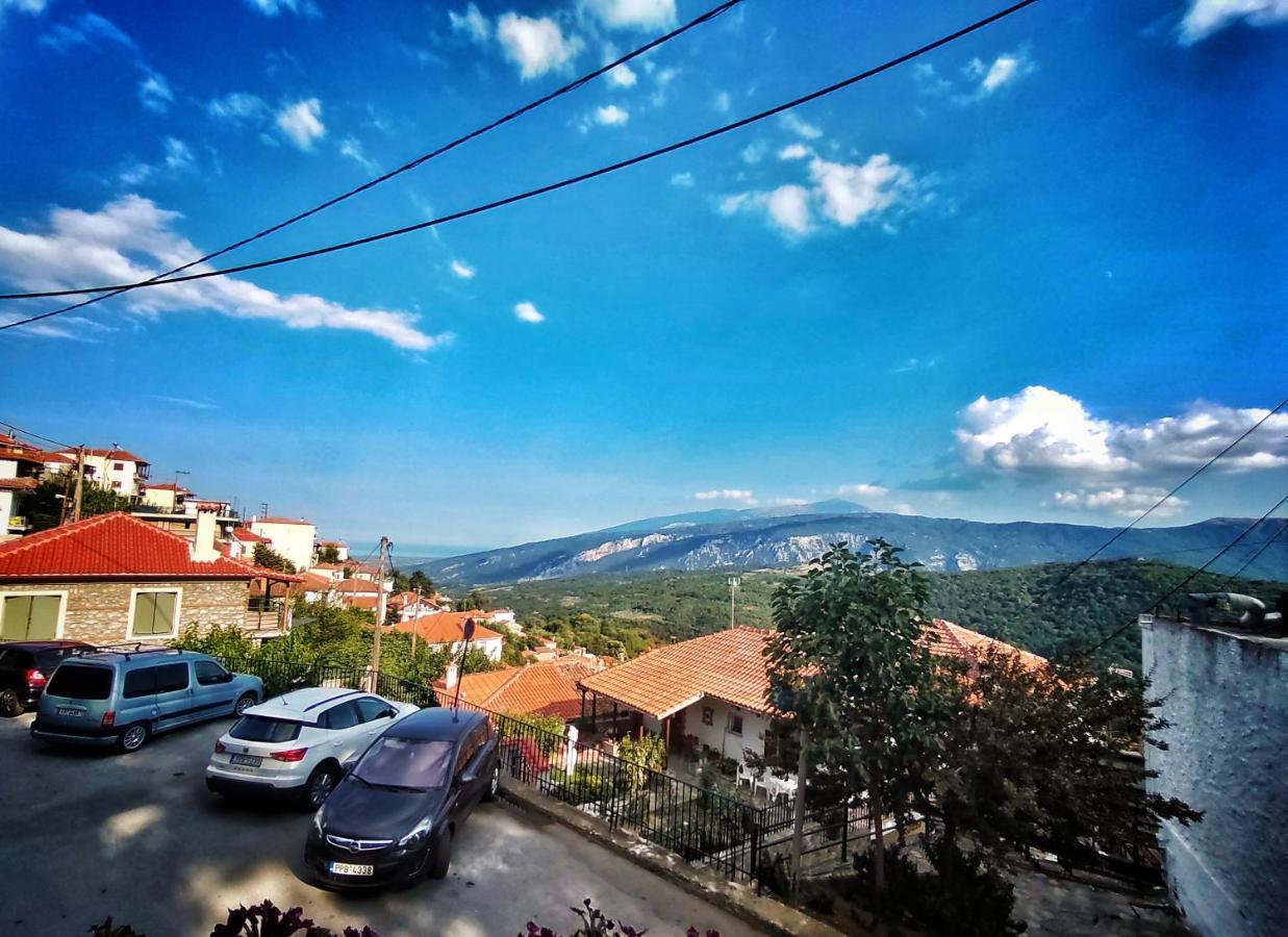 Rapsani Panorama Villa Rapsáni Exterior foto